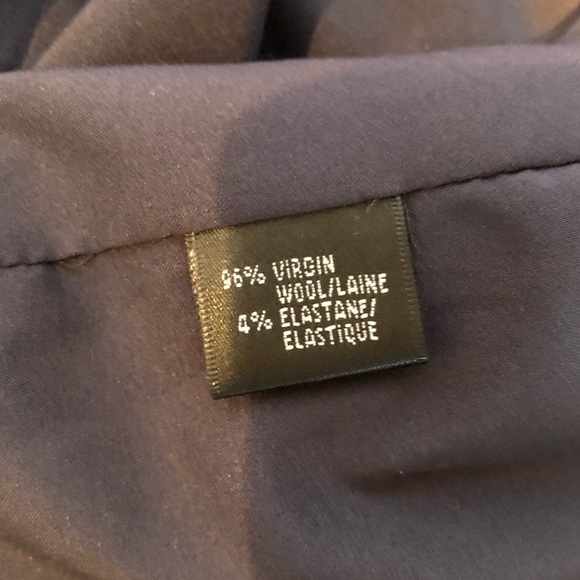 LAFAYETTE 148 Black Virgin Wool Blazer - Picture 5 of 7